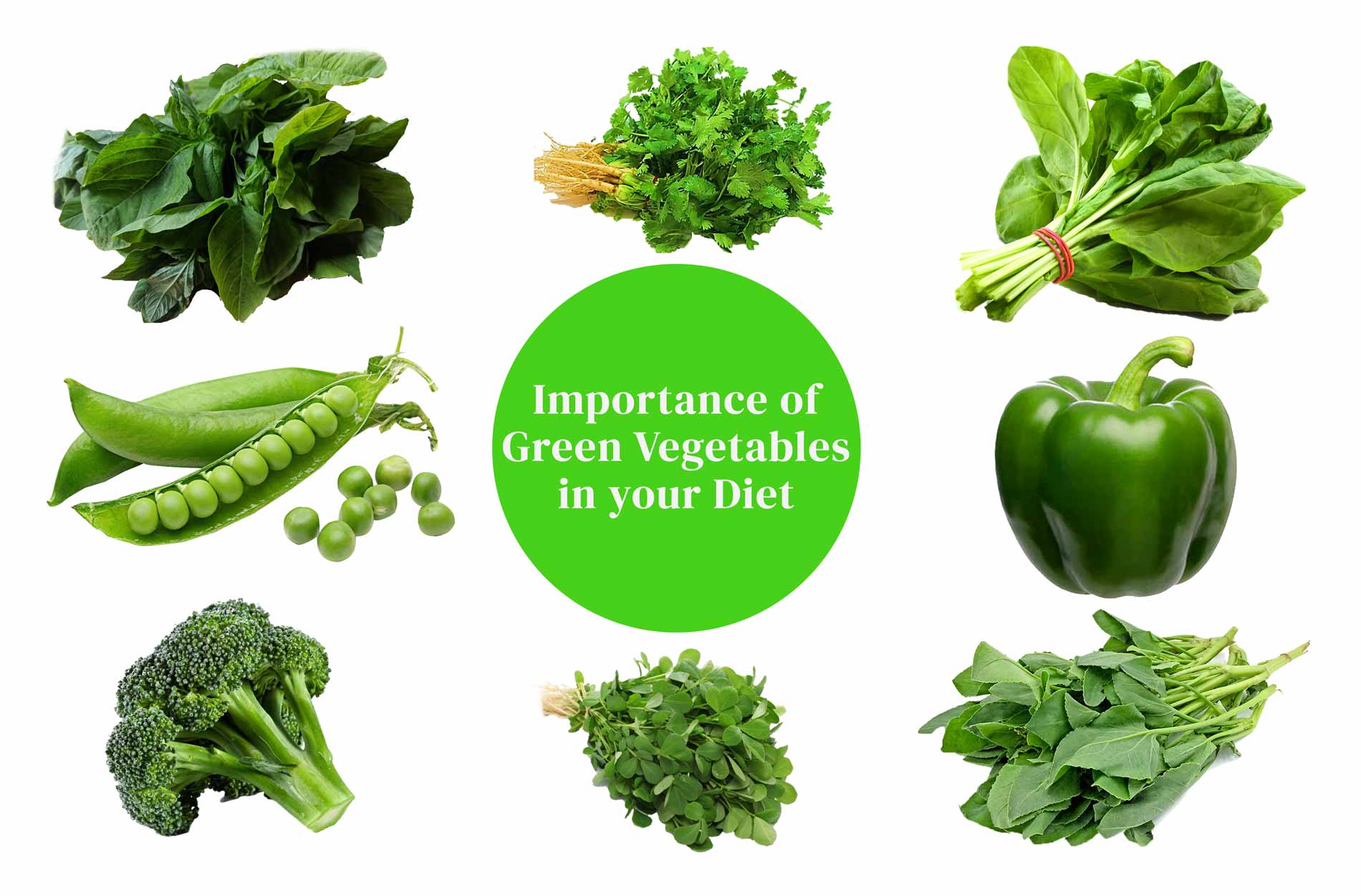 "Green Veggies: The Superheroes of Your Healthy Diet!"